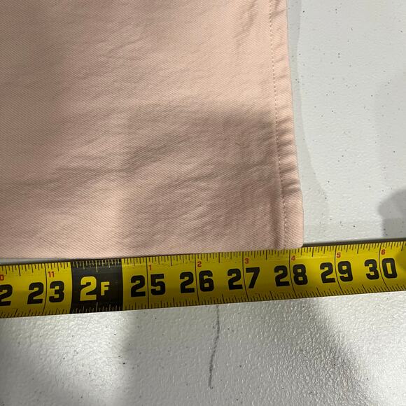 Abercrombie & Fitch Pink Curve Love 90s Relaxed Jean High Rise Size 00/24 SHORT - Picture 8 of 8